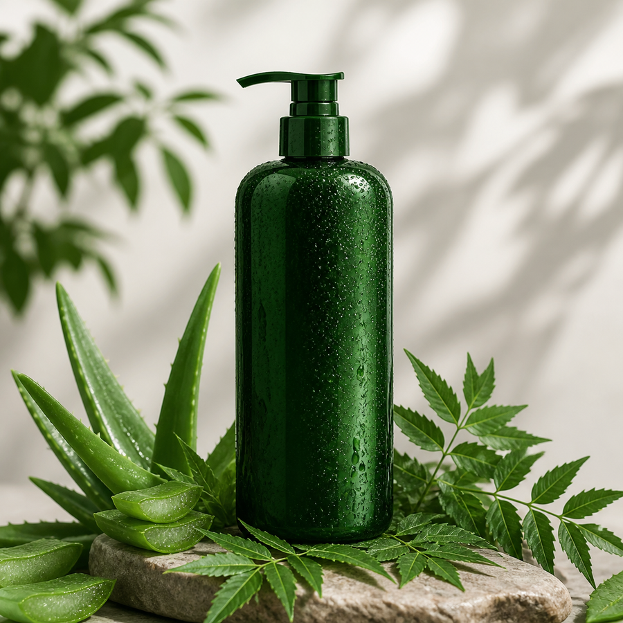 Herbal shampoo